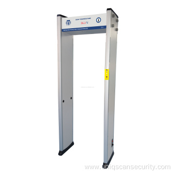 Human Infrared Temperature Door Gate Metal Detector